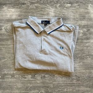 Heather Grey Fed Perry Polo